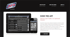 Desktop Screenshot of eventprosports.com