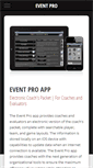 Mobile Screenshot of eventprosports.com